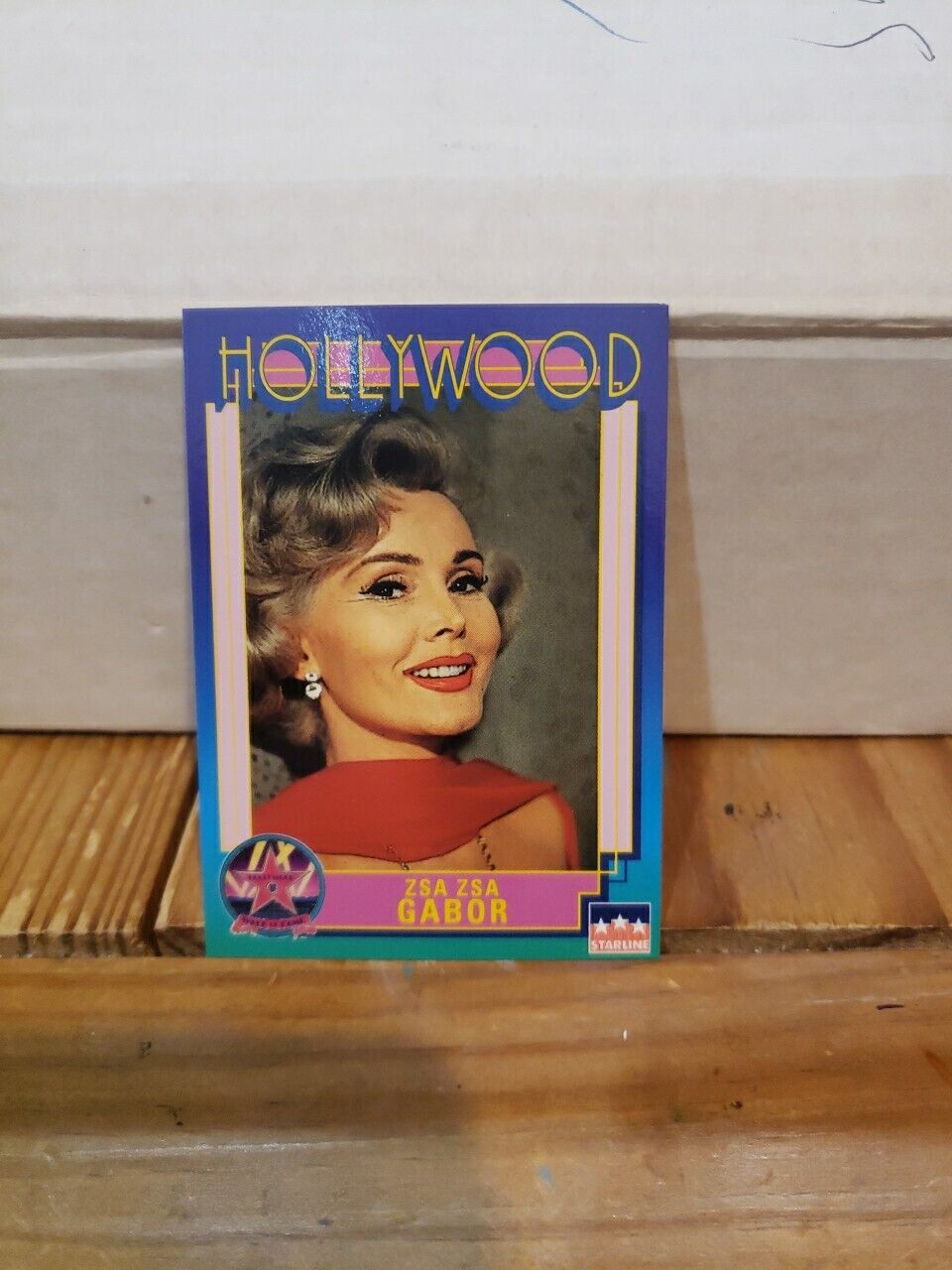 Zsa Zsa Gabor 1991 Starline Hollywood Walk of Fame #72 Mint Pre-Owned 