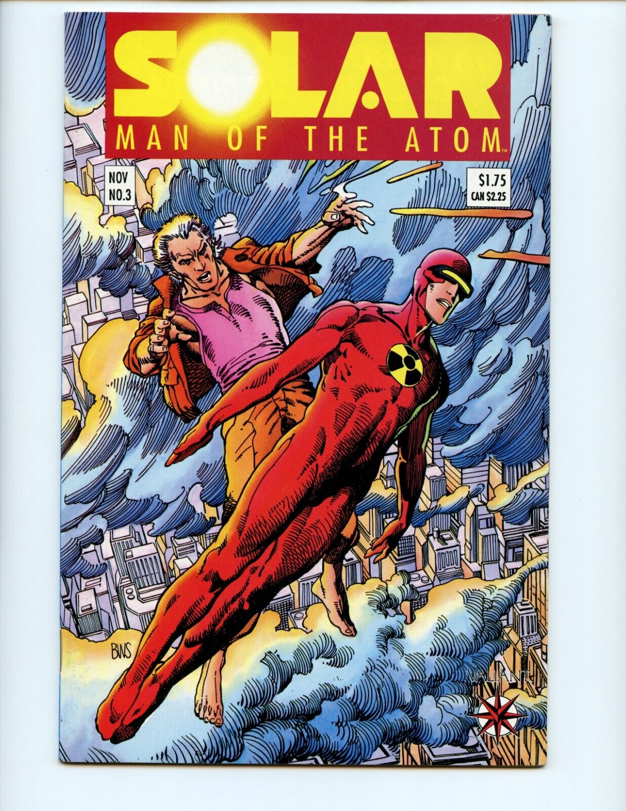 Solar Man of Atom #3 Comic Book 1991 VF Barry Windsor-Smith 1st App Toyo