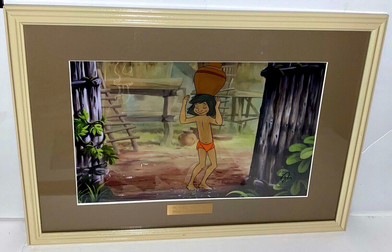 Disney Animation Cel The Jungle Book Original Production Mowgli Vintage Cell 