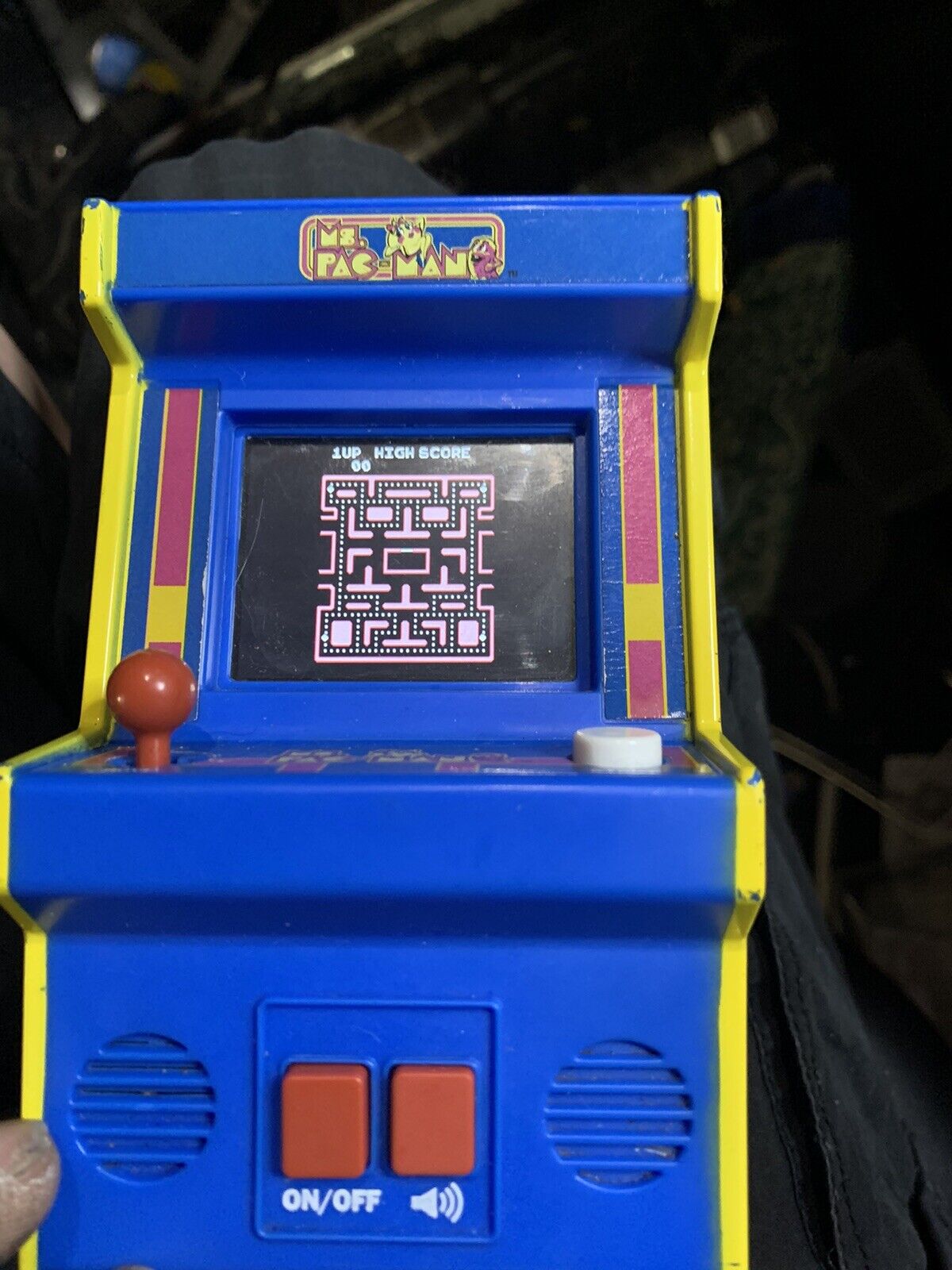 Mini Retro Pac-Man Arcade Game And Mini Asteroids Arcade Game(BOTH WORK)