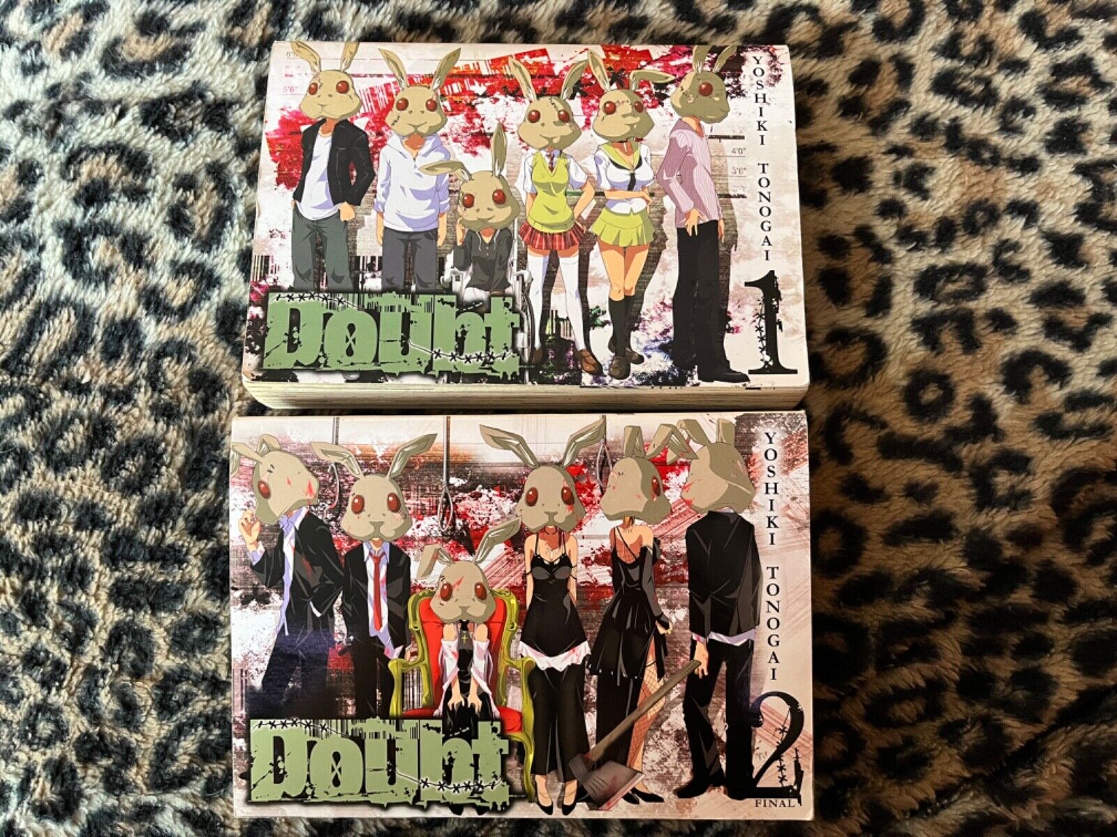 DOUBT - Vol. 1 & 2 Manga by Yoshiki Tonogai: Rabbit Doubt - A Mobile Phone Game