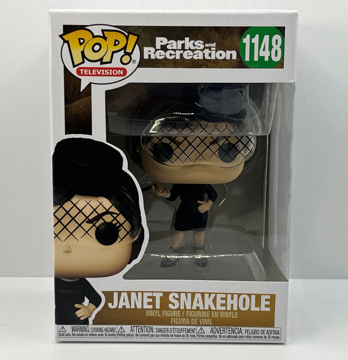 Funko Pop Television: Parks and Recreation - Janet Snakehole #1148