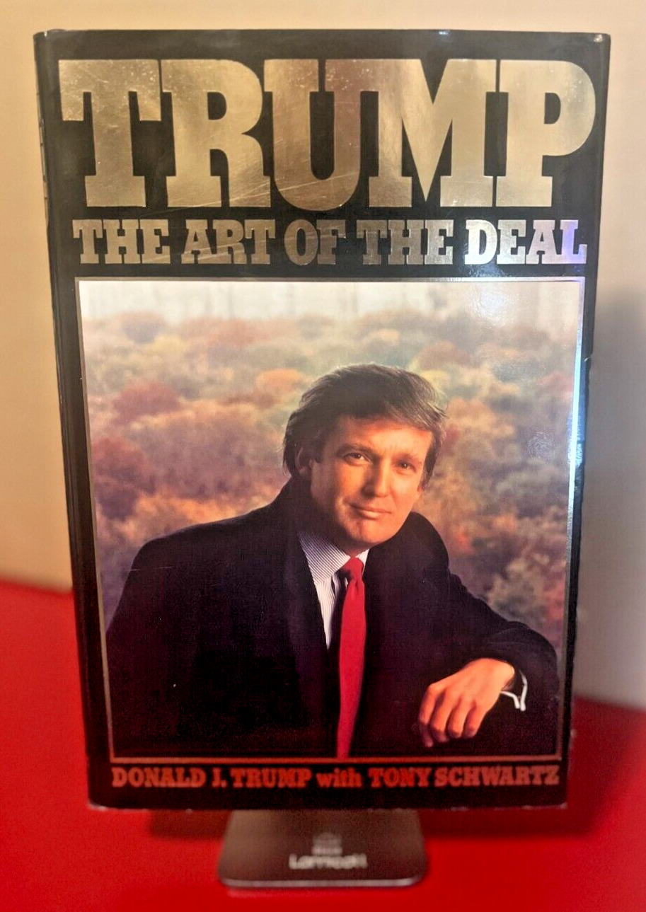 Donald Trump Book “The Art of the Deal” Autographed 1987