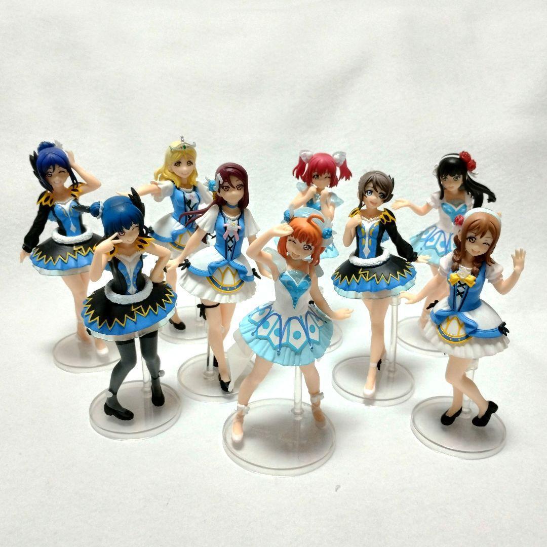 Love Live Girls Figure lot of 9 Set sale Collection Dia Mari Kanan Ruby etc.