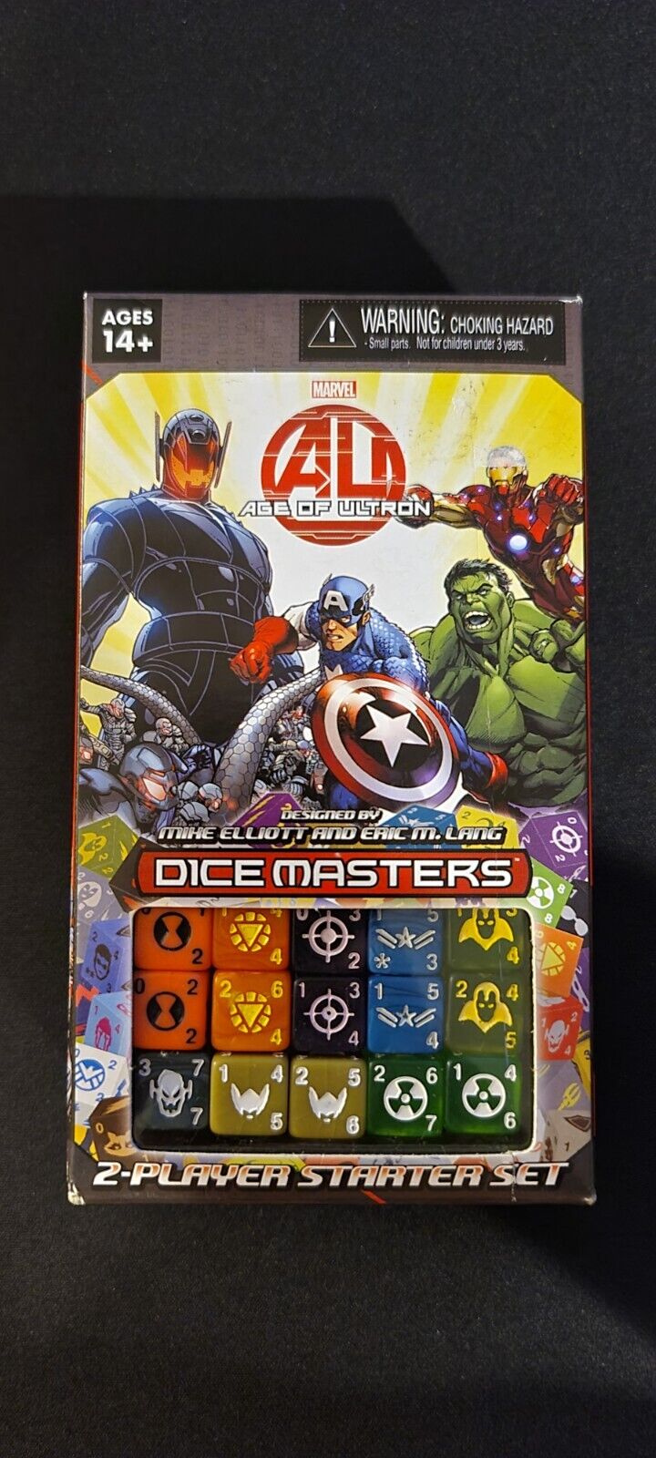 NEW DICE MASTERS - MARVEL AVENGERS AGE OF ULTRON 2-PLAYER STARTER SET 