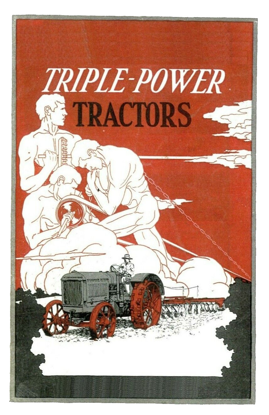 IHC McCormick-Deering Triple Power Tractors 10-20 15-30 Farmall Regular Brochure