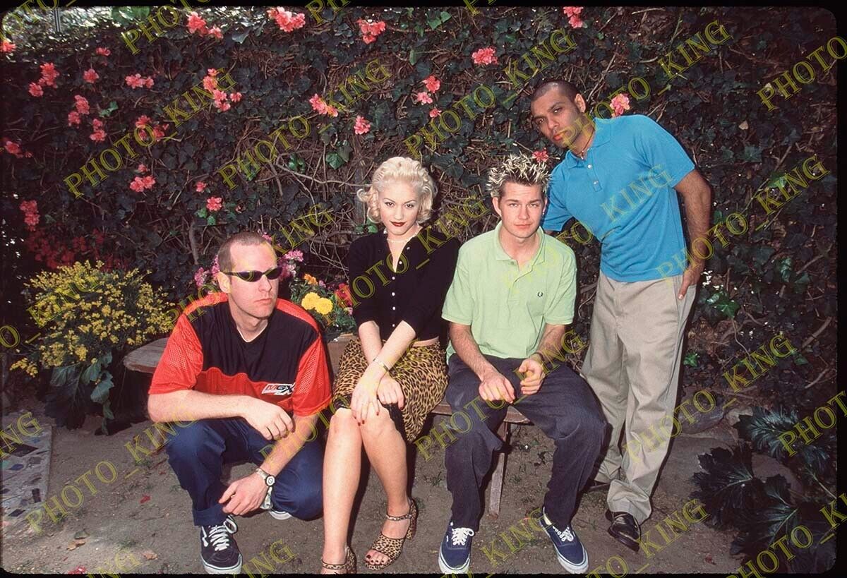 NO DOUBT Gwen Stefani AMERICAN BAND MTV NYC 1997 ORIGINAL 35MM Color Slide MS84