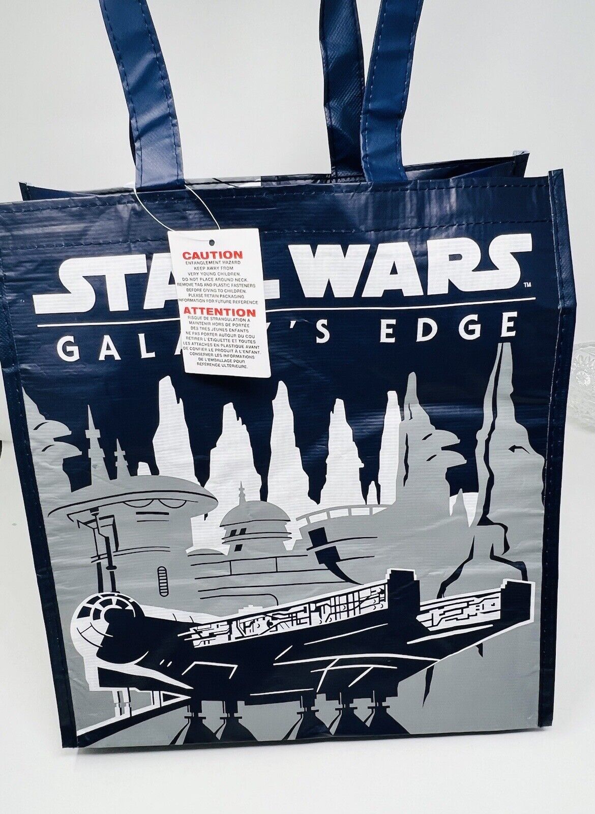 NEW Disney Parks Star Wars Galaxy Edge Tote Reusable Park Exclusive Bags X3 Bags