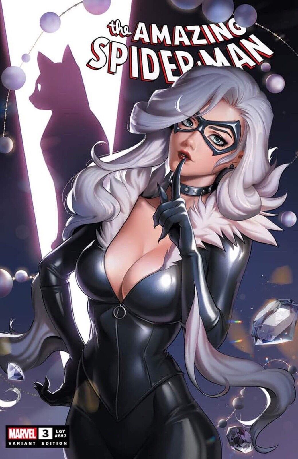 🔥🕷 AMAZING SPIDER-MAN #3 R1C0 Unknown 616 Trade Dress Variant Black Cat