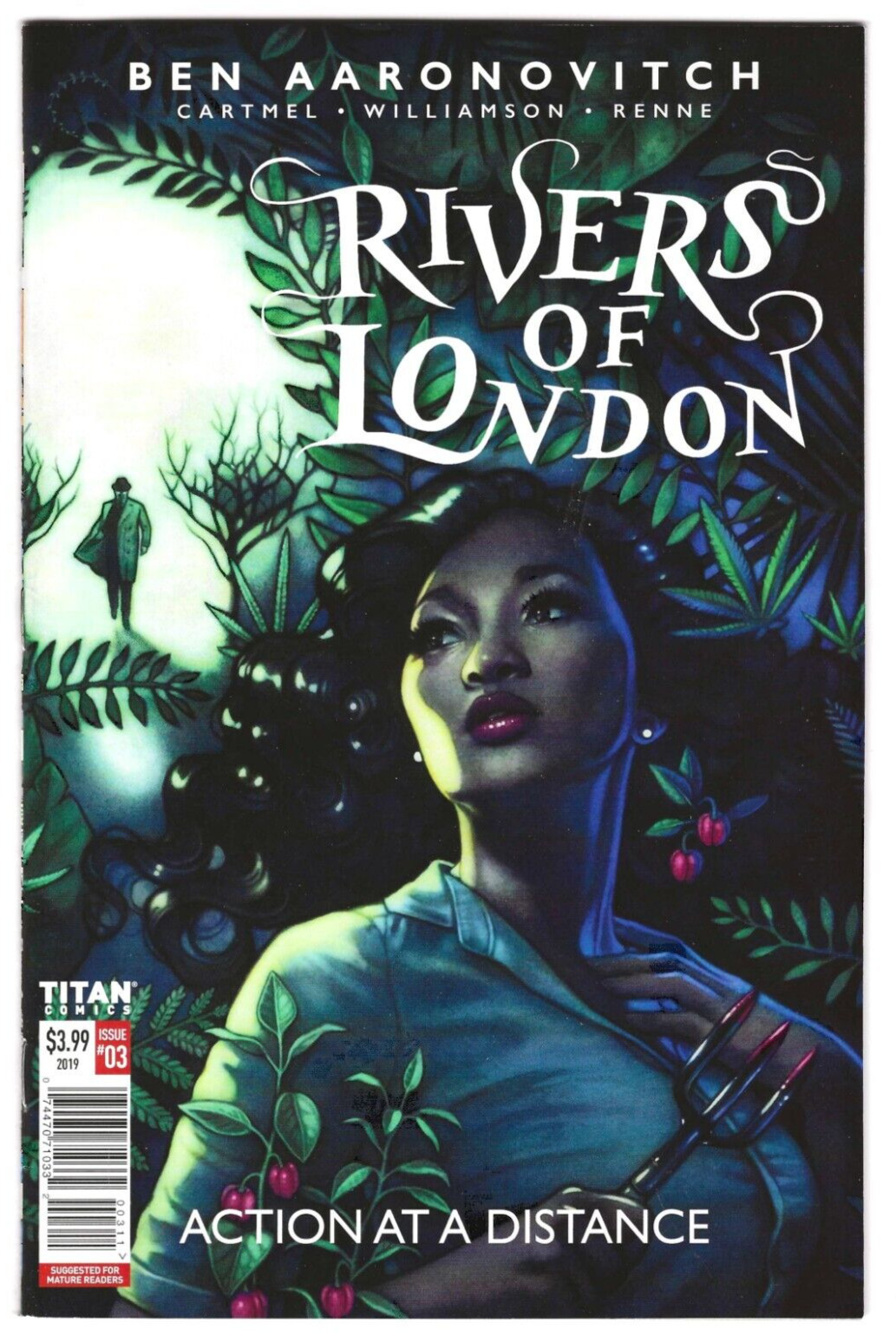 Titan Comics RIVERS OF LONDON ACTION AT A DISTANCE #3 first print cover A