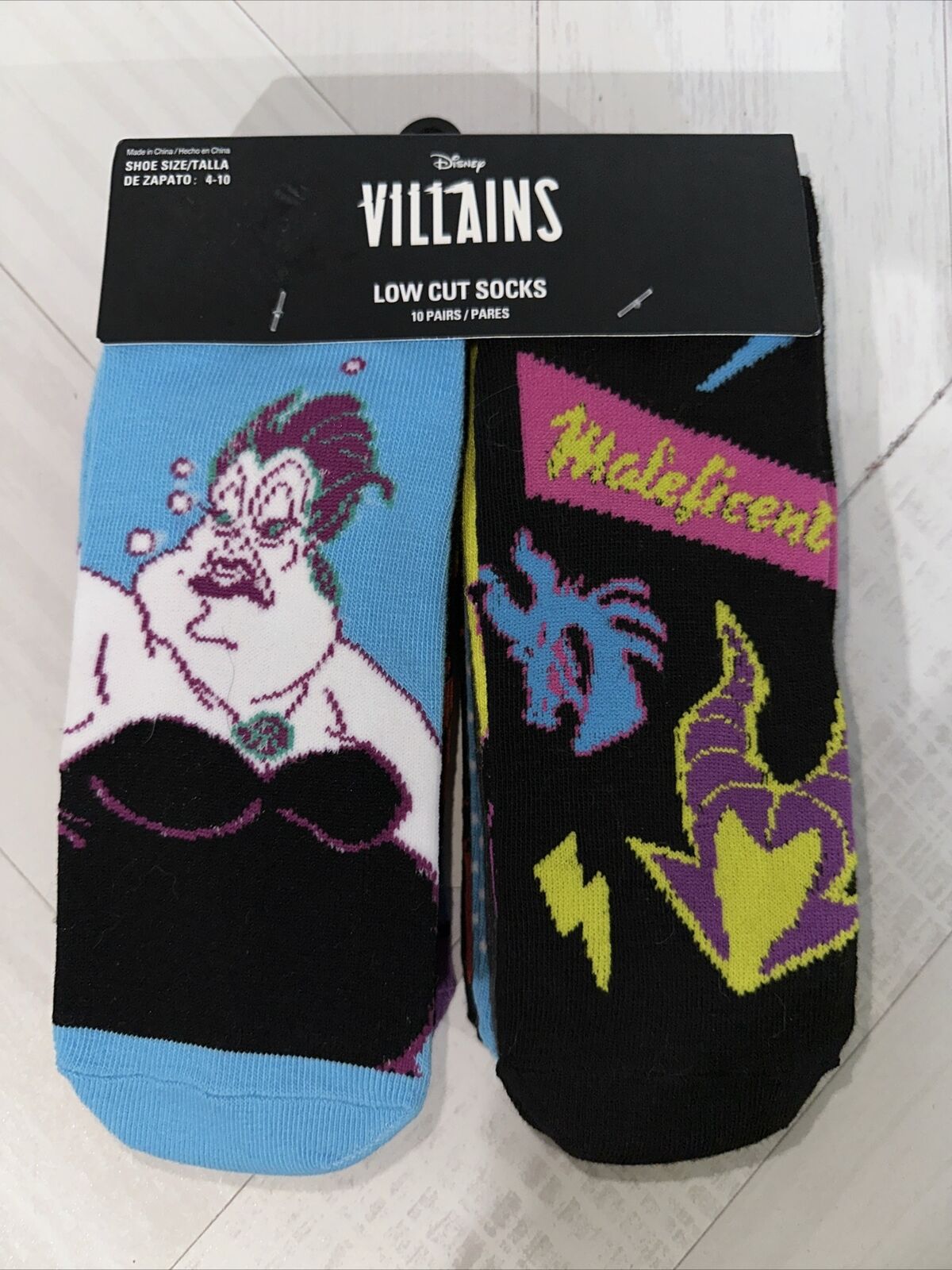 Disney Villans  Low-Cut Socks 