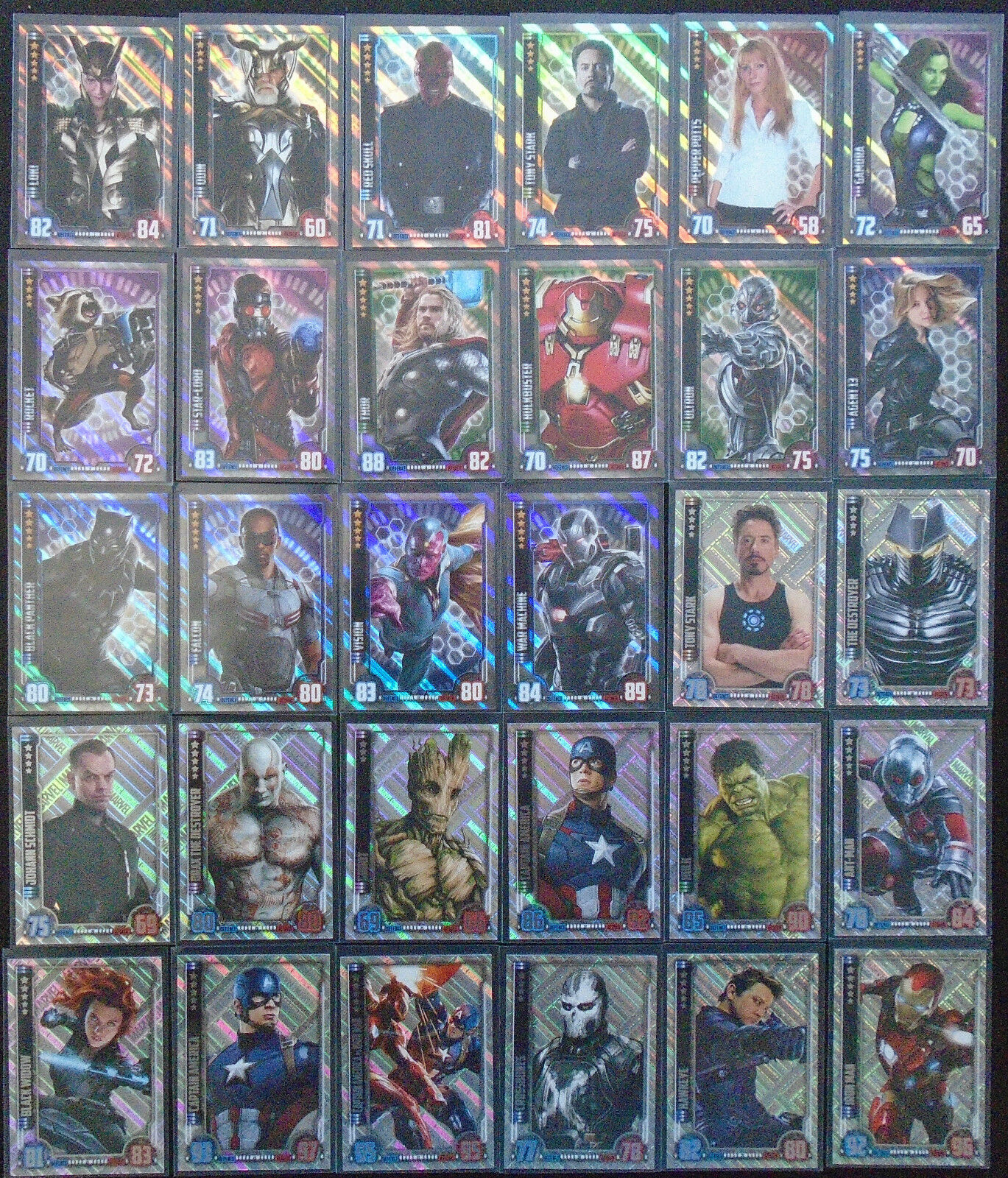 Hero Attax Marvel Cinematic Universe Choose One Foil Card from List