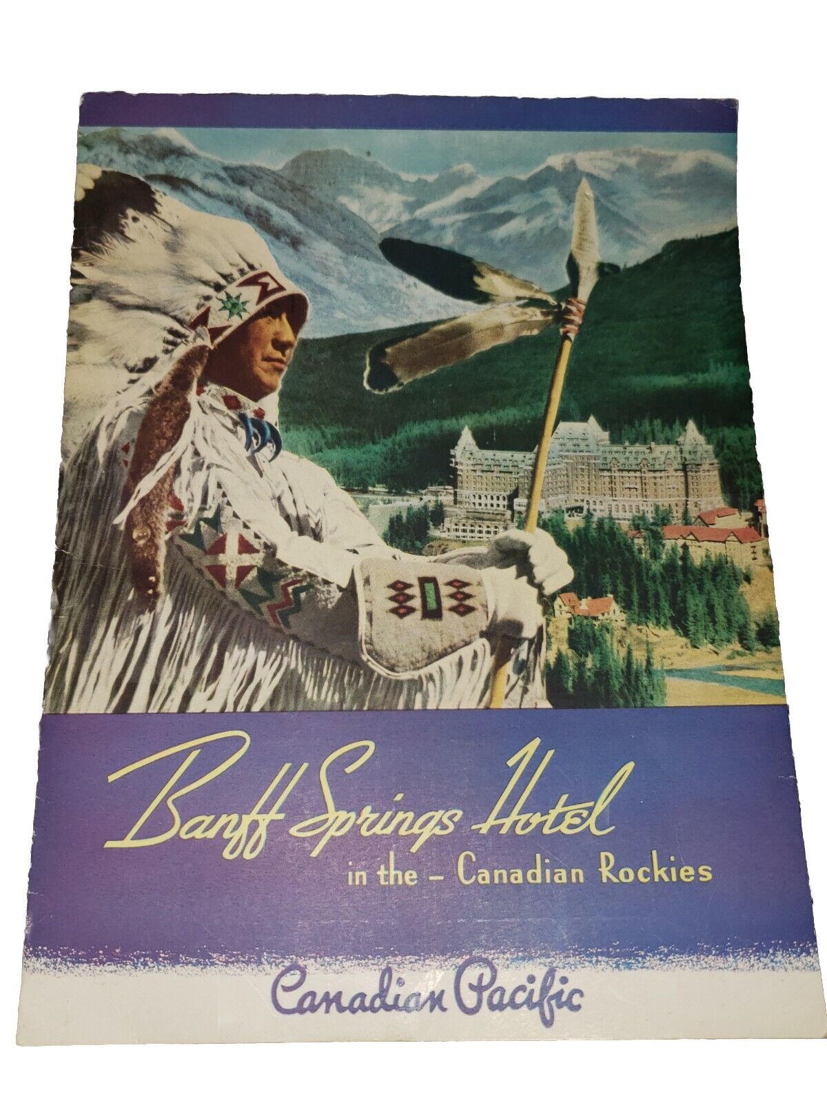 1939 Banff Springs Hotel in the Canadian Rockies Dinner Menus Tea Menus Y17