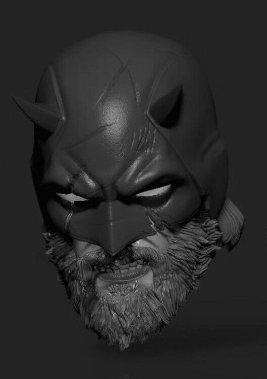 King Daredevil v4 Chip Zdarsky custom head for Marvel Comics action figures