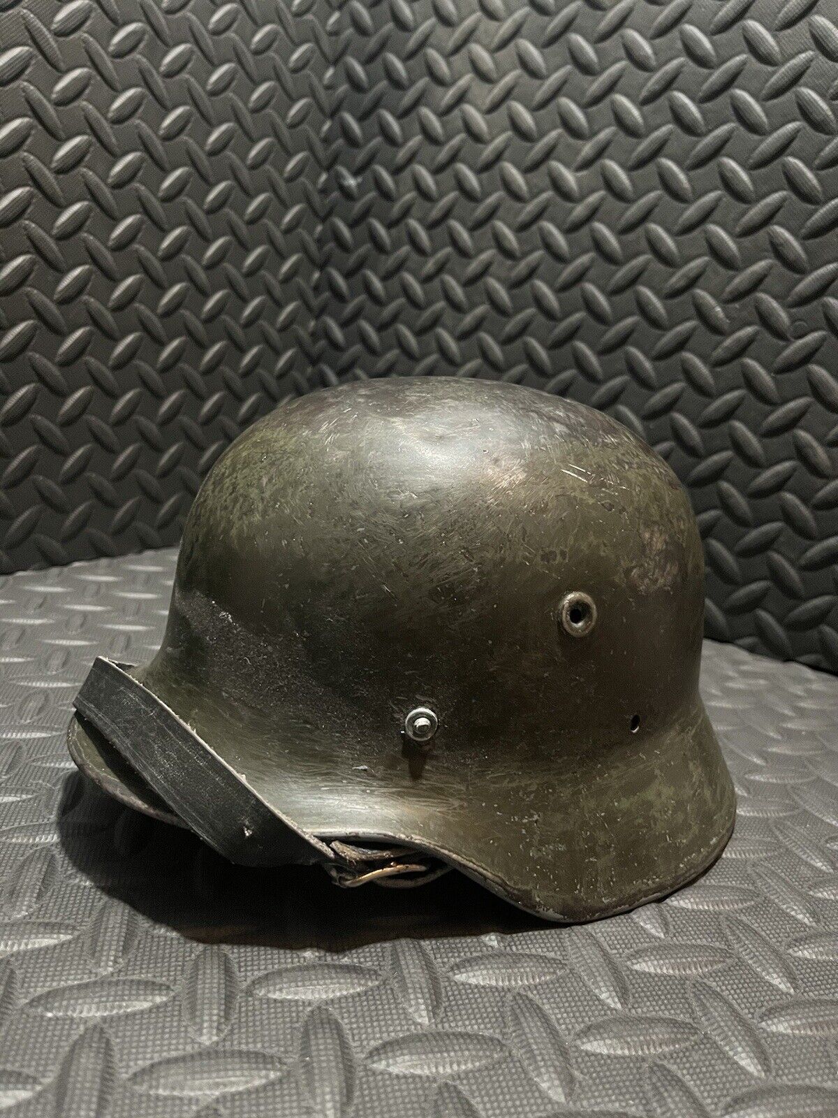 M40 WWII German Helmet Finland Finnish Issue