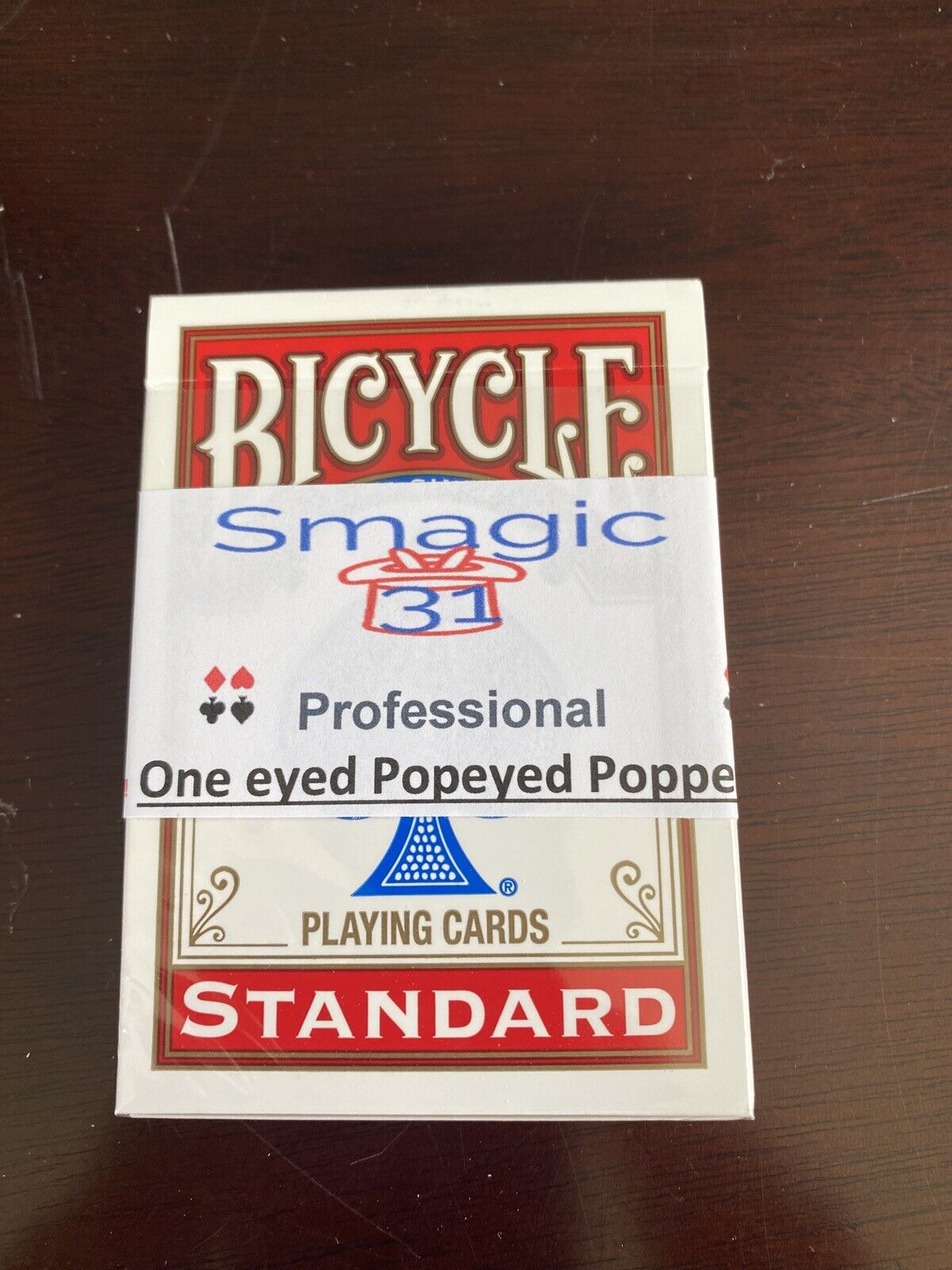 Pop Eyed Popper Deck -Red Bicycle  You Pick  The Force Card .