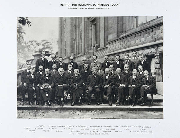 Fifth Solvay Physics Conference 1927 OLD PHOTO