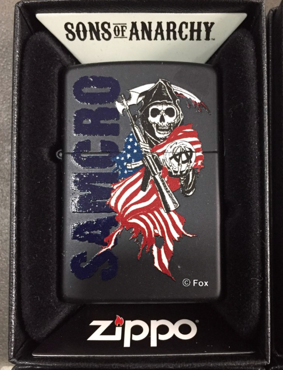 Brand New -- Zippo Manufacturing Co. Sons of Anarchy Lighter