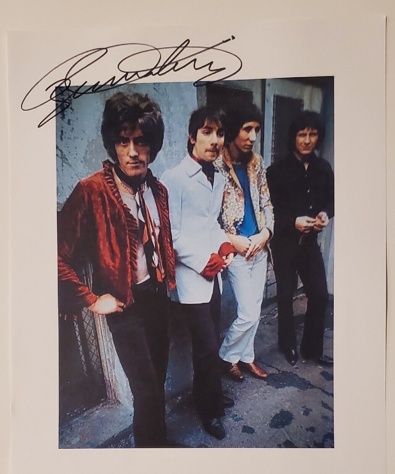 ROGER DALTREY AUTOGRAPH SIGNED PHOTO THE WHO %100 REAL