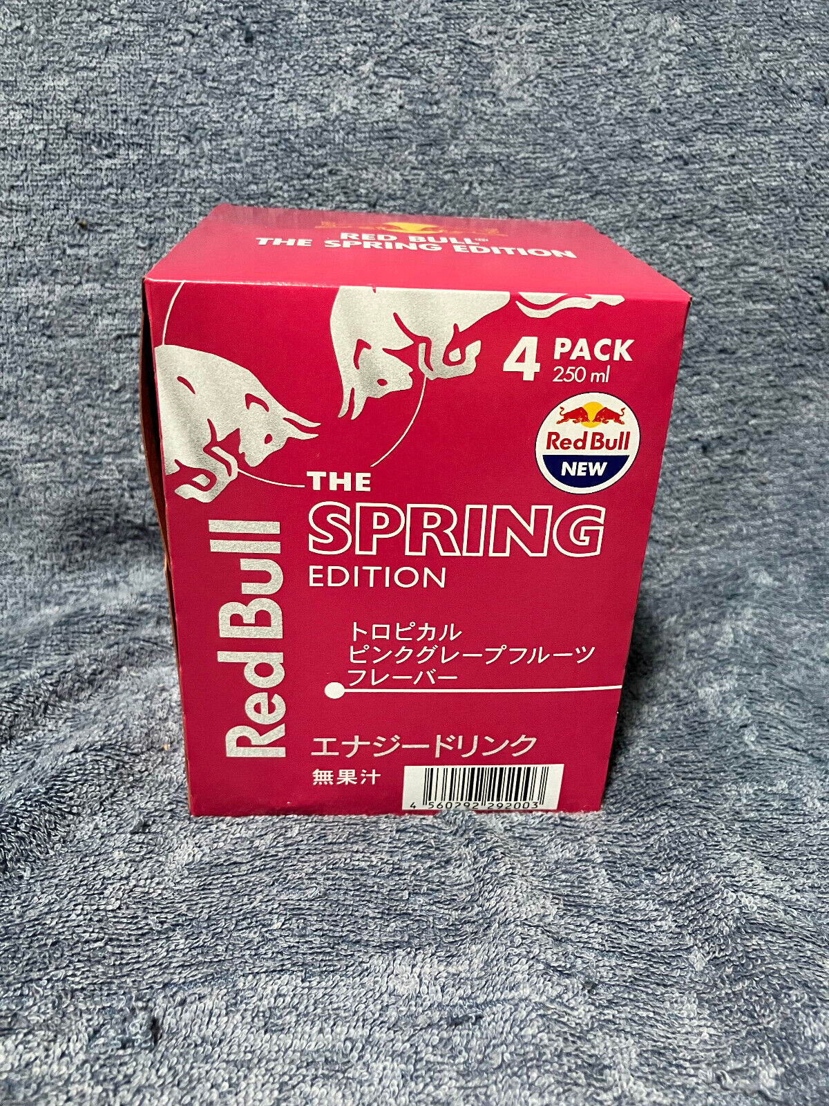 Red Bull Energy Drink Spring Edition Tropical Pink Grapefruit Flavor 250ml x 4