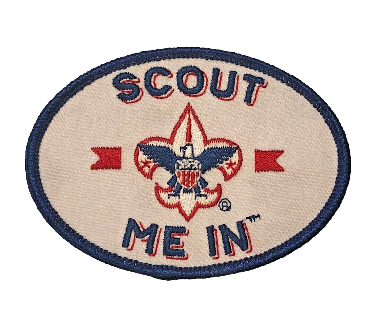 BSA Licensed Boy Scout Me In 3 Inch Official Patch AVA BSA F1D36T