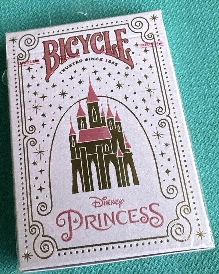 Disney Princess Bicycle Pink Edition Playing Poker Cards Brand New Sealed deck