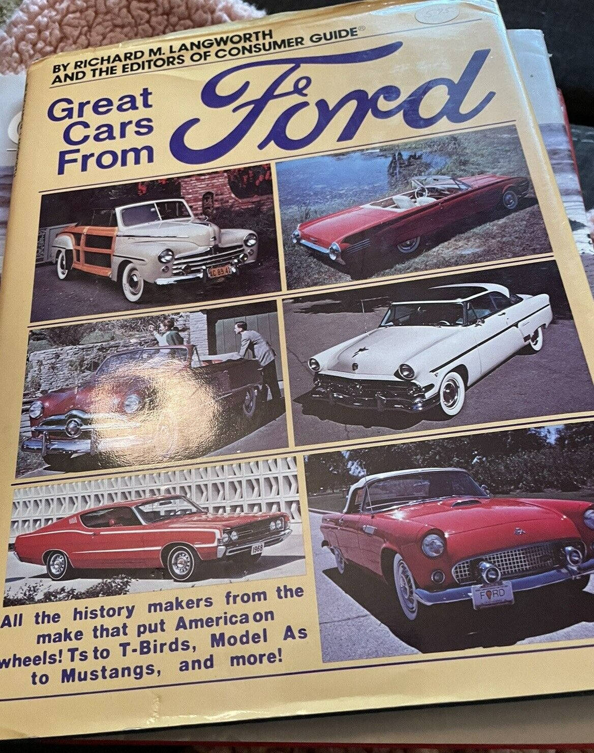 Great Cars from Ford by Richard M.Langworth(1982, Hardcover)w/Dust Jacket