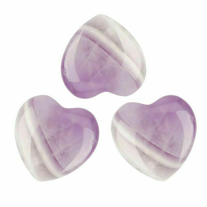 5/10Pcs Natural rhodonite Jasper Mini Heart Quartz Crystal Pendant Reiki Healing