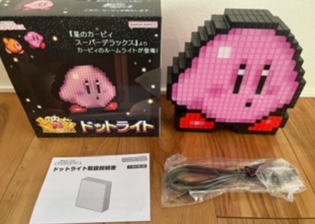 Kirby Super Deluxe Dot ROOM Light Charanics USB Type-C JP NEW