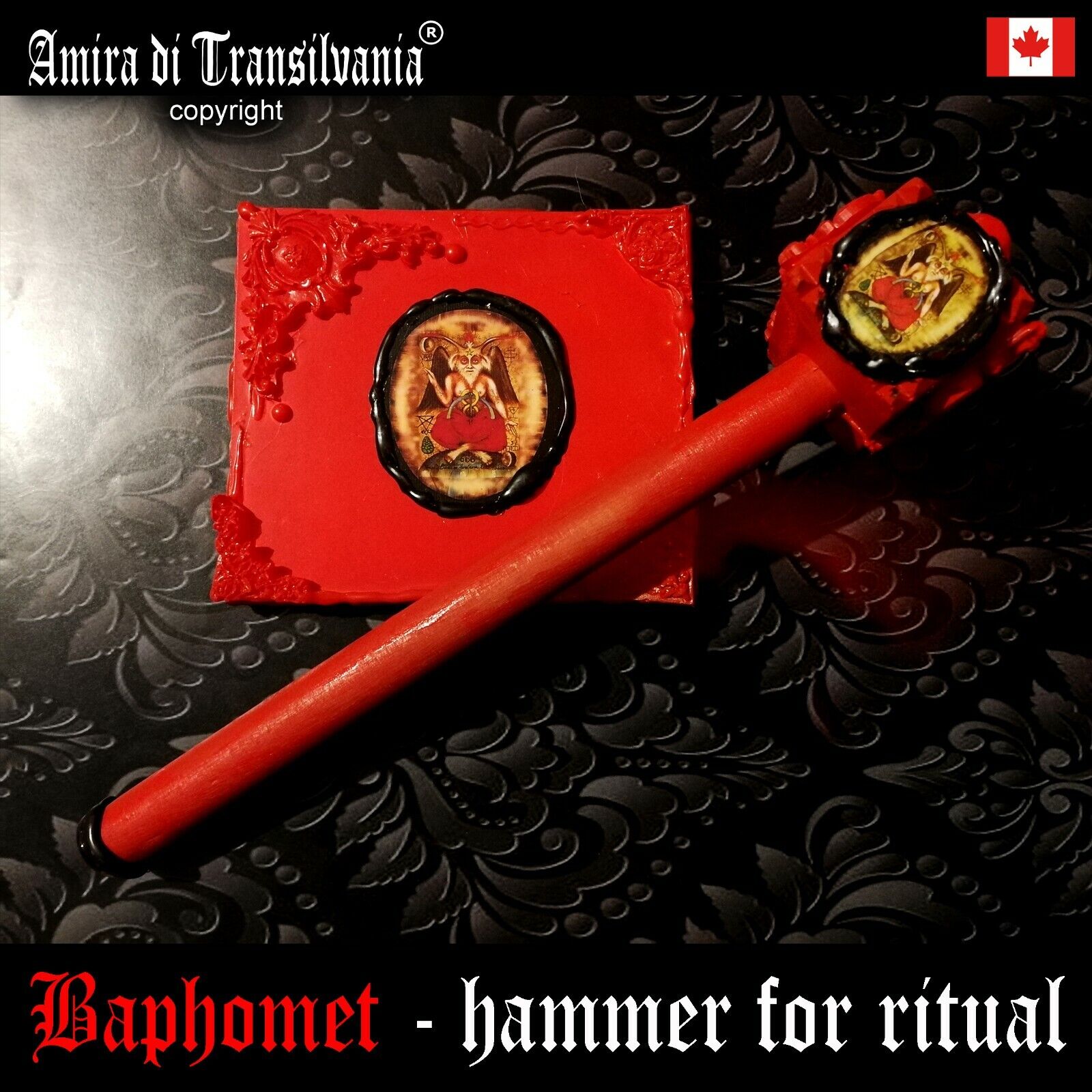 box witchcraft kit starter ritual black magic hammer command demon satan lucifer