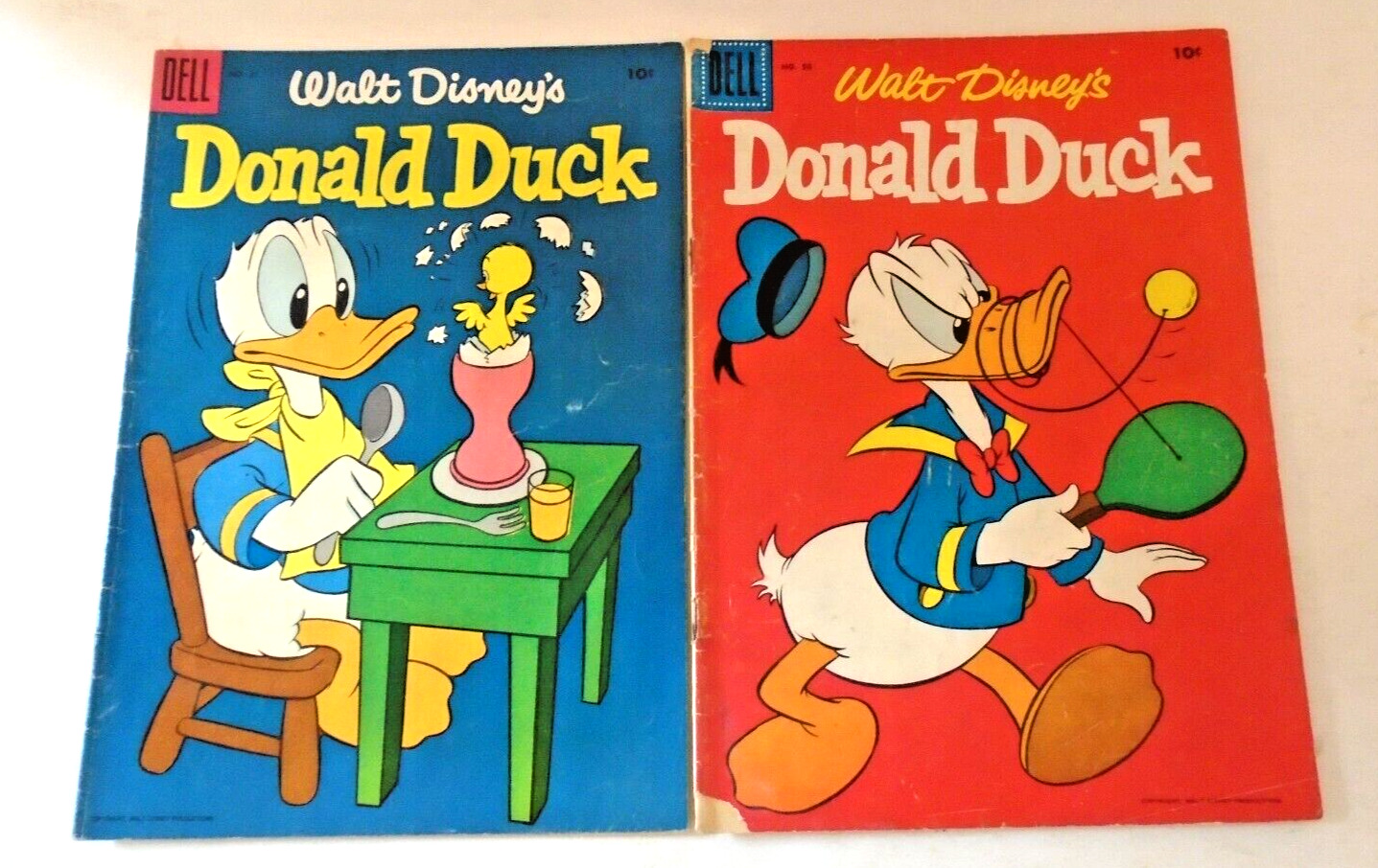 *Donald Duck (Dell) #41-50 Overstreet Guide $206.50 10 Books