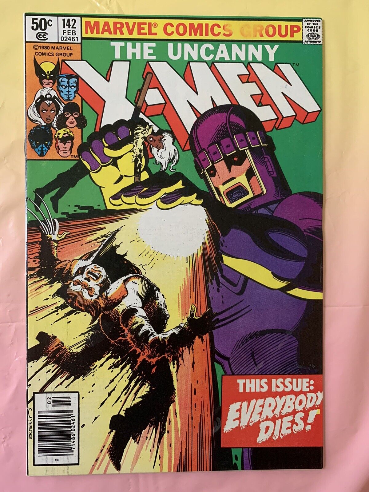 Uncanny X-Men #142 1981 Marvel Comics  Days of Future Past VF/NM- Newsstand