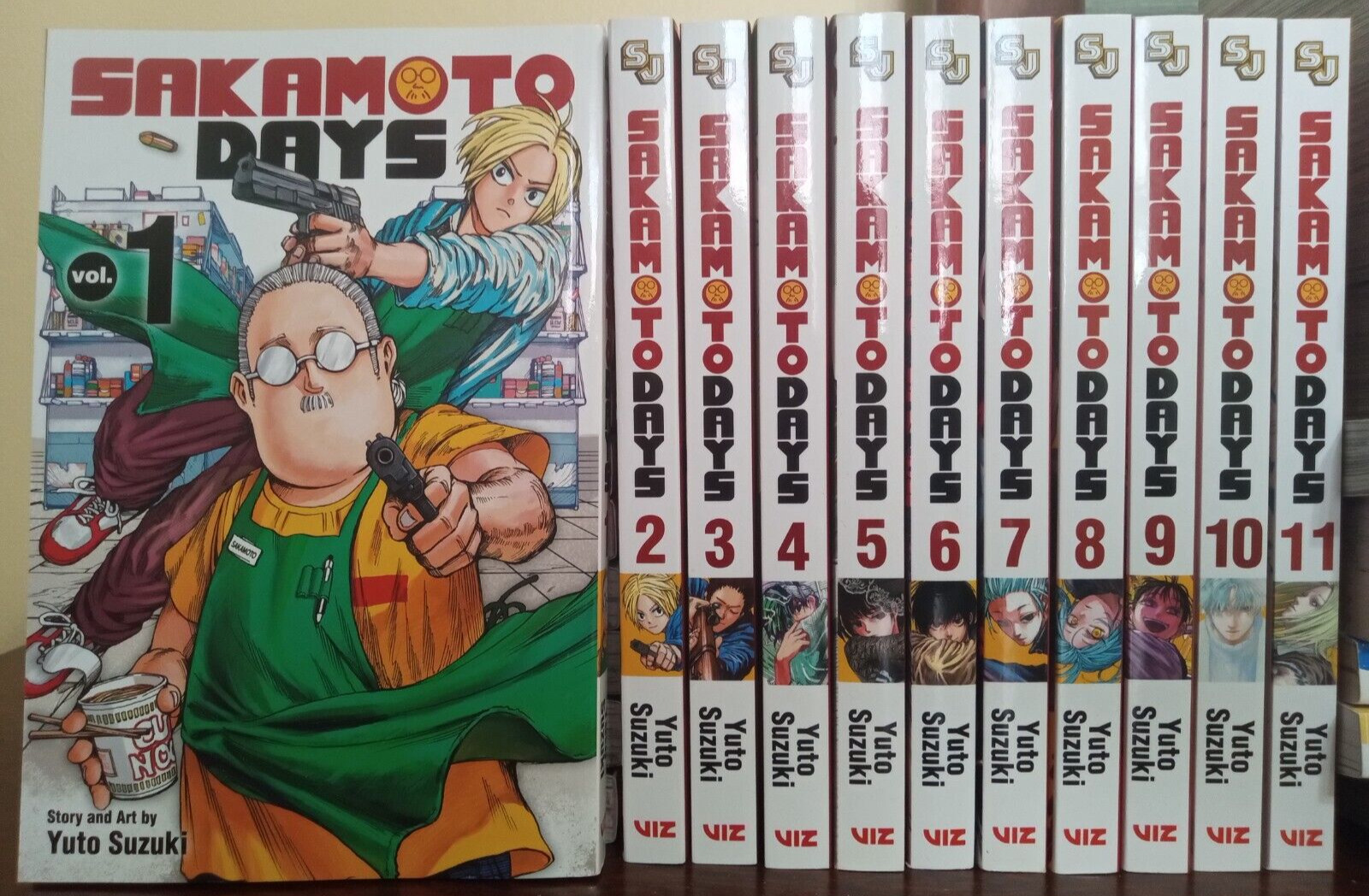 Sakamoto Days Complete Manga Set Vol. 1-11 English Yuto Suzuki