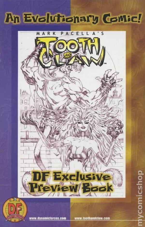 Tooth and Claw DF Preview Book 1DF VF 1999 Stock Image