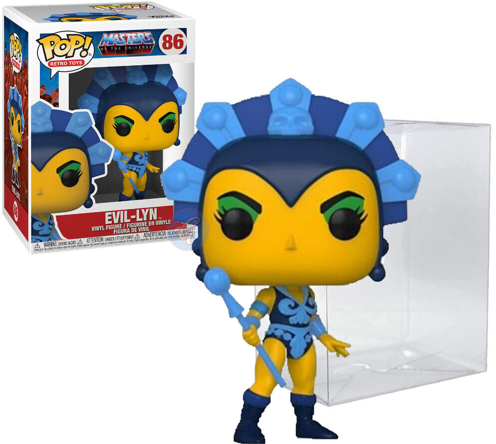 Masters of the Universe Evil Lyn Funko Pop Vinyl Figure #86 with Protector