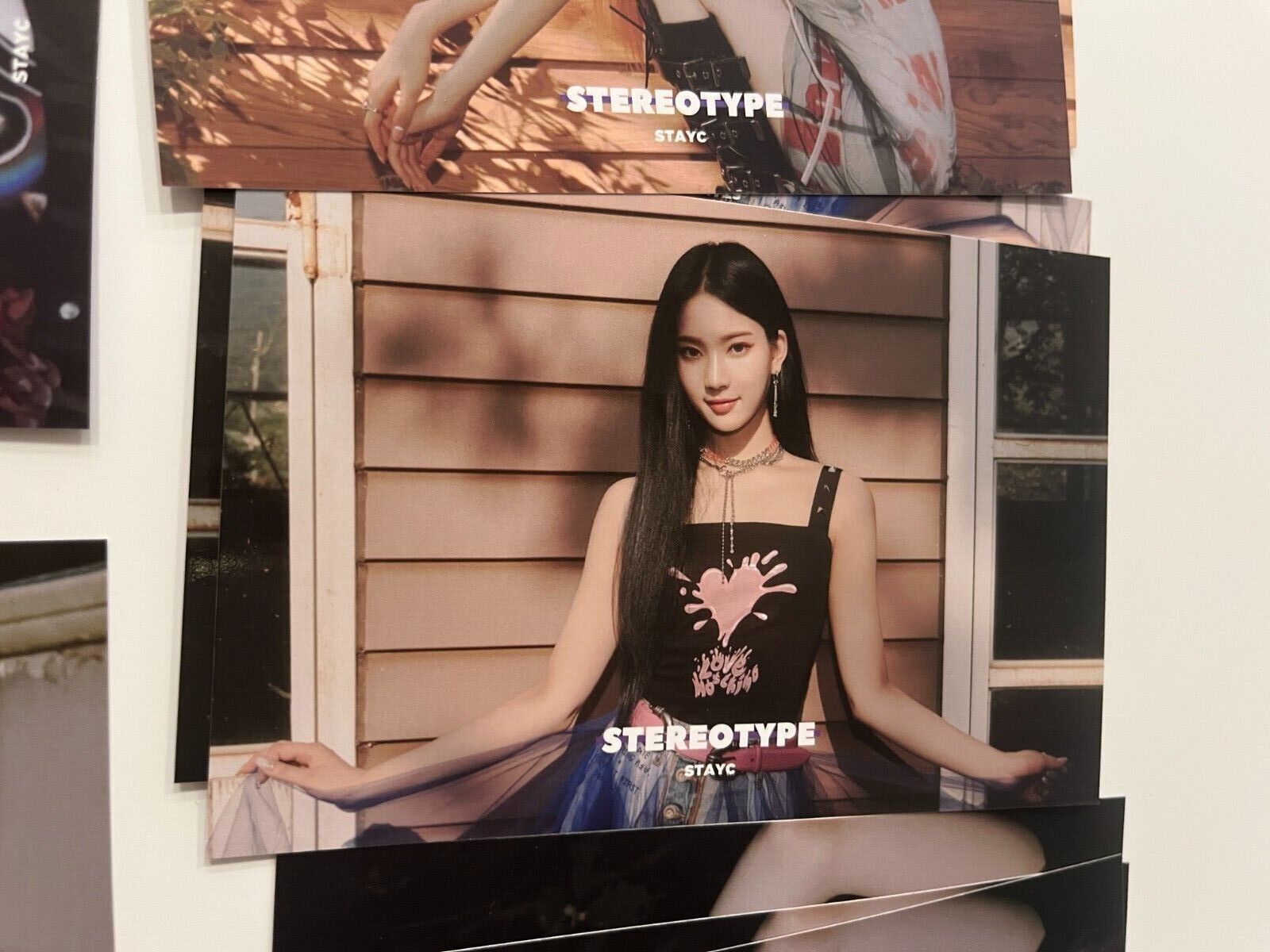 ISA Official Postcard STAYC Album STEREOTYPE Kpop Authentic