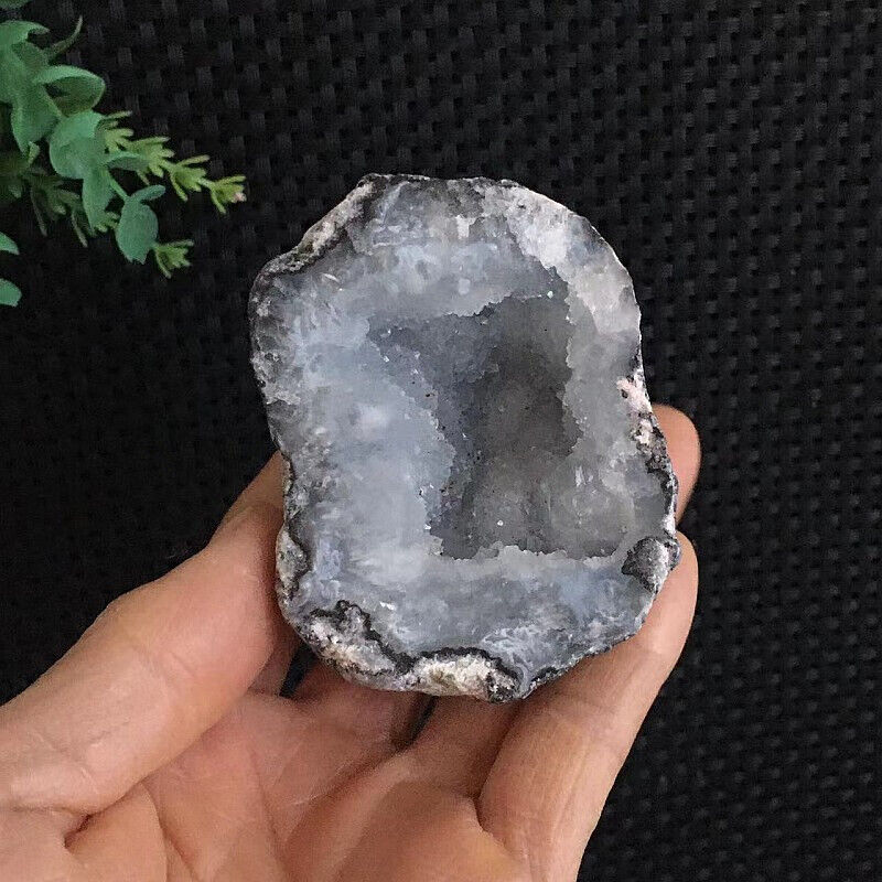 145g Natural Agate Geode Vug Rough Stone Quartz Crystal Mineral Specimen Healing