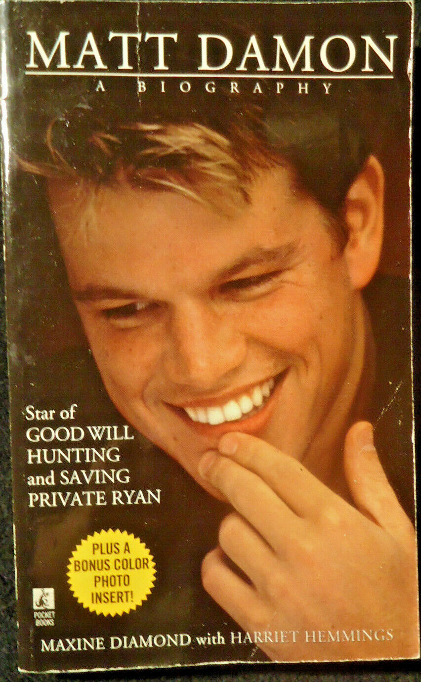 Matt Damon PB Biography Star of Goodwill Hunting & Saving Private Ryan Photos