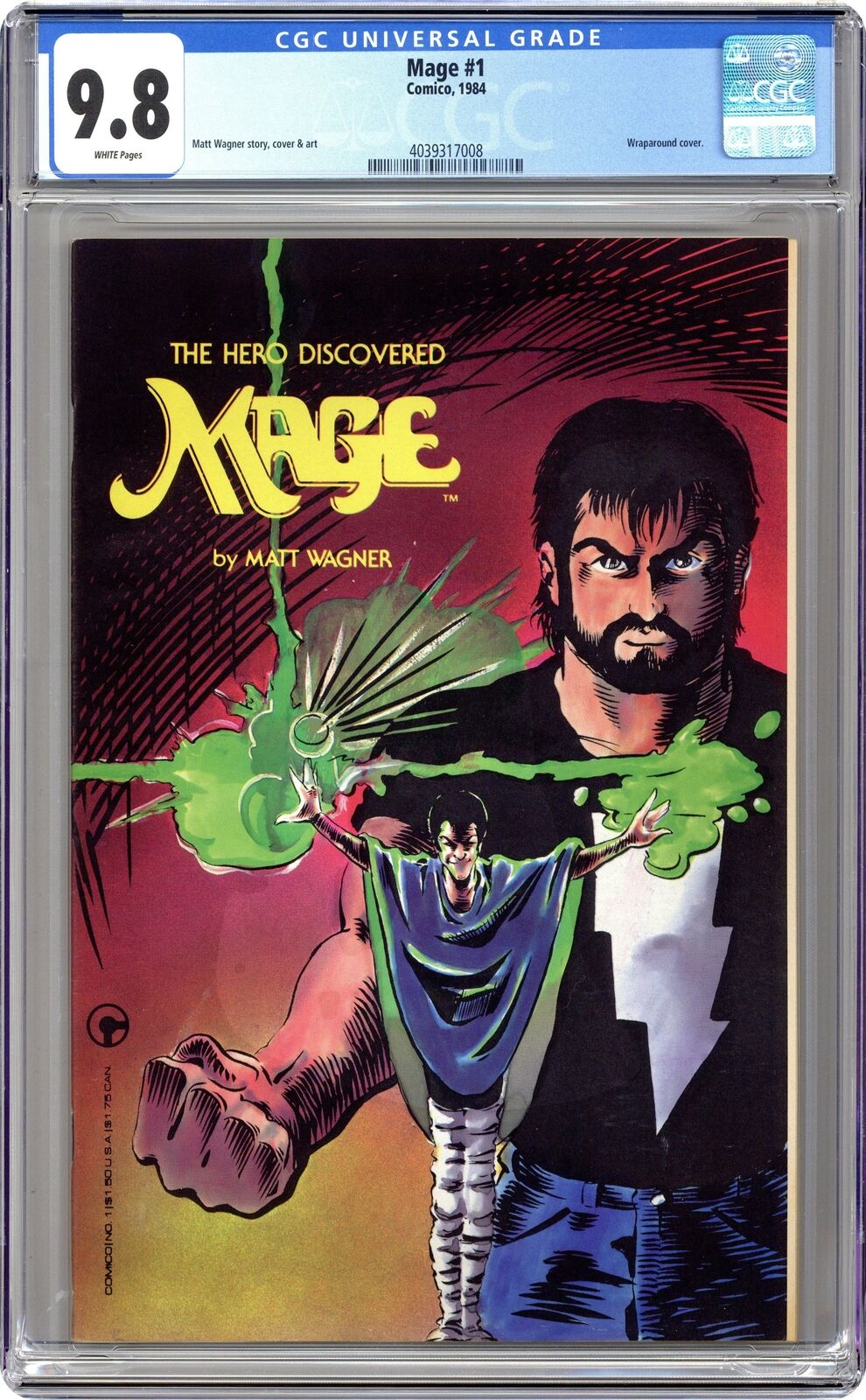 Mage The Hero Discovered #1 CGC 9.8 1984 4039317008