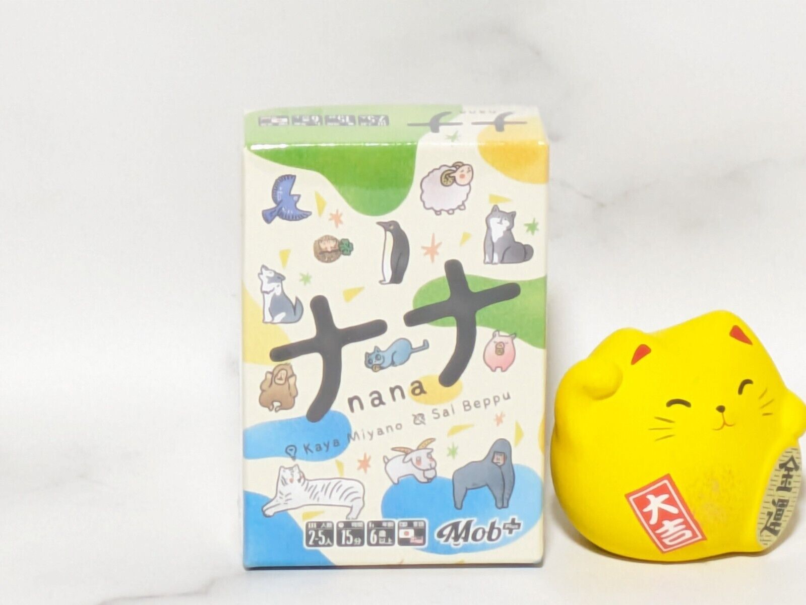 Mob+ Nana Card Game 3rd Edition board game for 2-5 players Japan