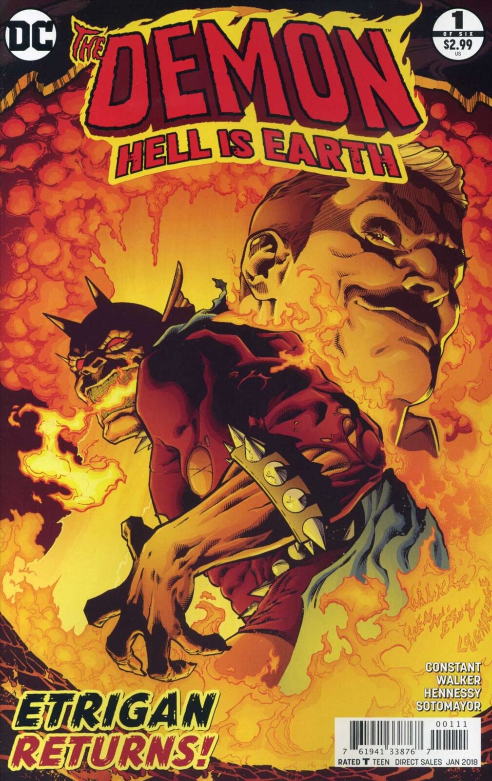 Demon: Hell Is Earth #1 VF; DC | we combine shipping