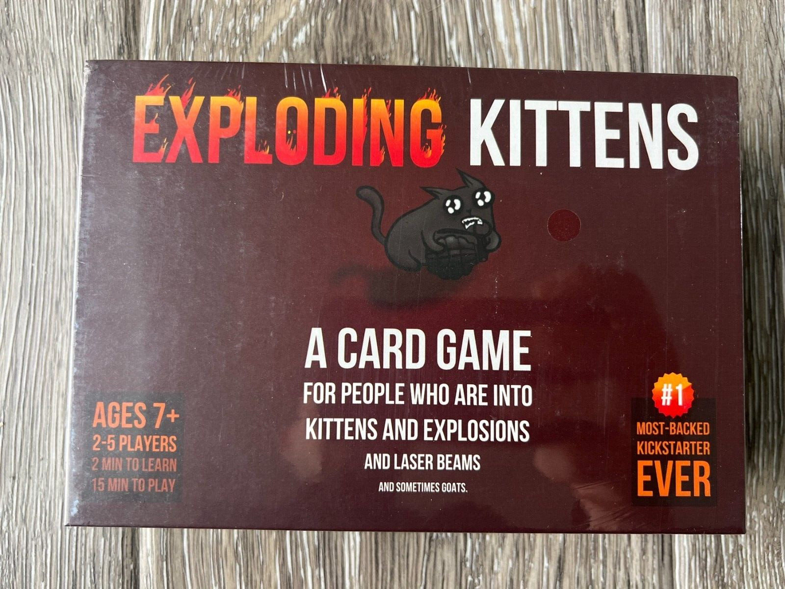 Exploding Kittens Card Game Original Edition New Sealed