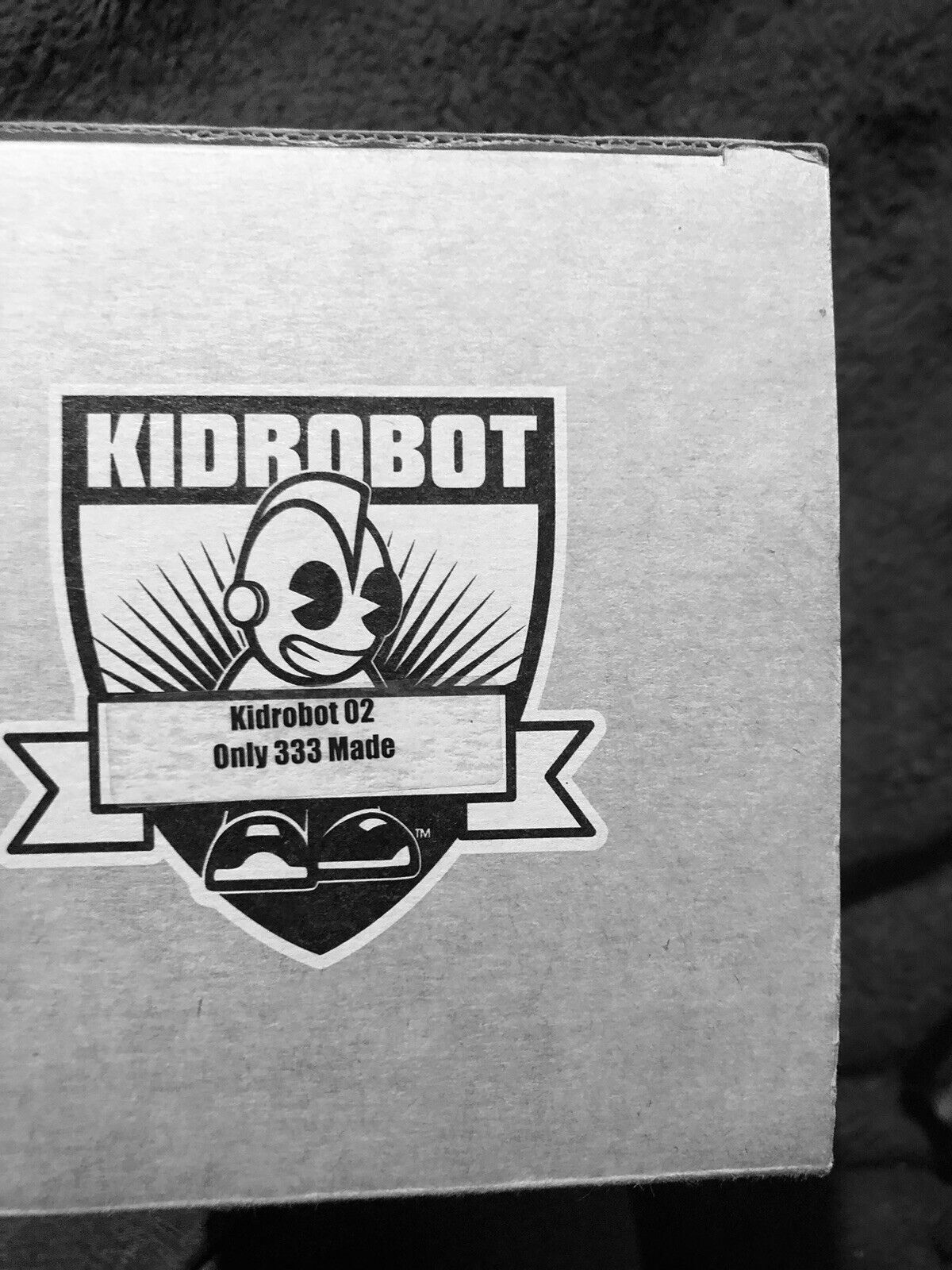 Kid Robot 02 8” Vinyl Figurine ONLY 333 MADE RARE