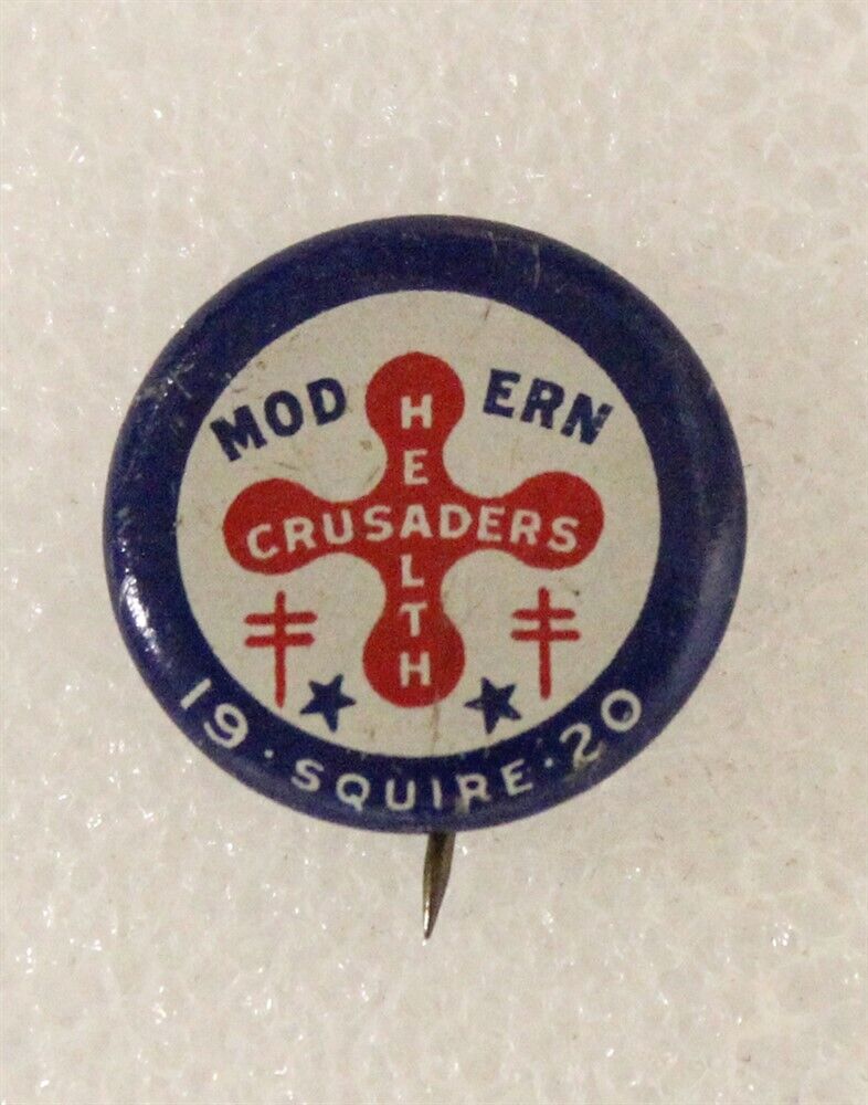 Red Cross: Modern Health Crusader Program, 1920 Squire (lapel pin)