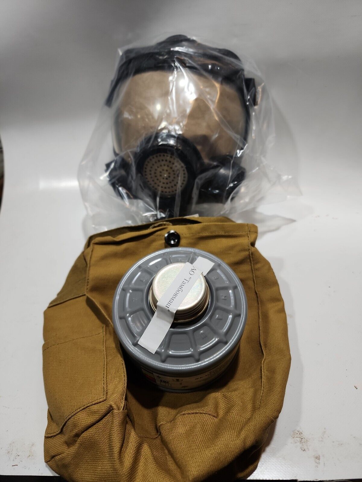 Soviet Russian  Gas Mask Full Face Panoramic  # 1    NEW 