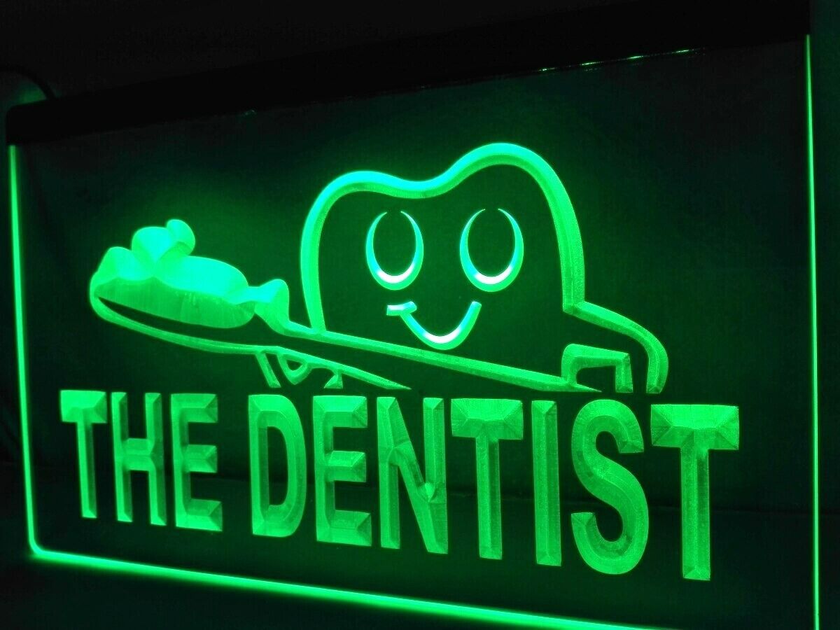 Dentist Dental Care Dentistry LED Neon Light Sign Oral Medicine Wall Art Décor