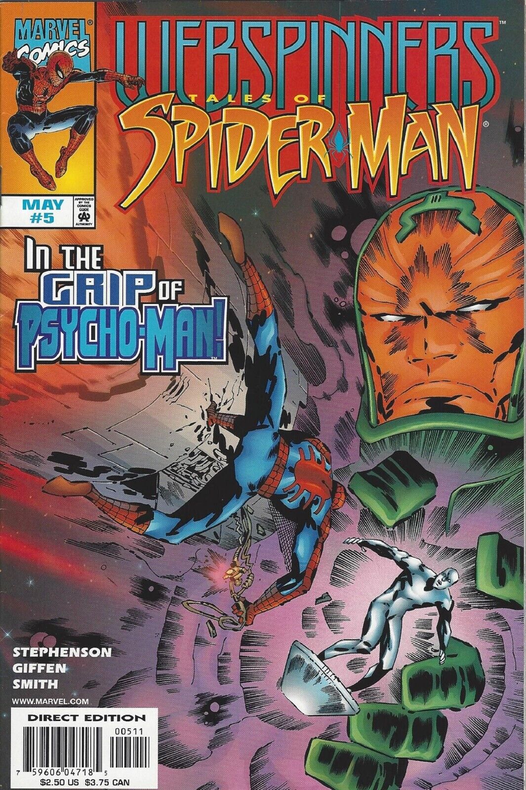 Webspinners: Tales of Spider-Man Vol. 1 #5 In the Grip of Psycho-Man