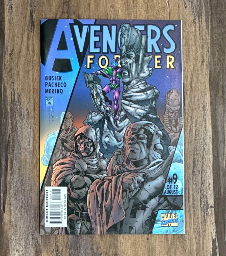 Avengers Forever #9 (1999) Key Origin of Kang The Conqueror Fine Marvel Comics