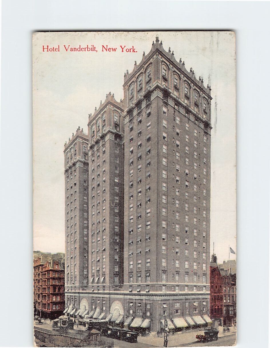Postcard Hotel Vanderbilt New York City New York USA