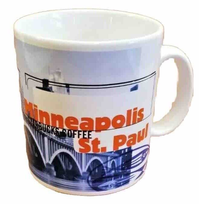 Vintage 1999 Starbucks Minneapolis St Paul 20oz Heavy Ceramic Coffee Mug